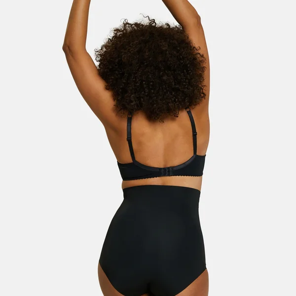 Culotte taille haute sculptante - Noir