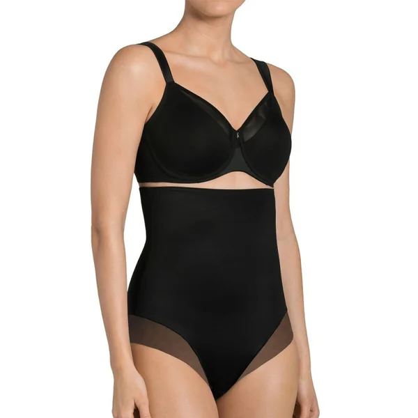 Culotte taille haute sculptante noire