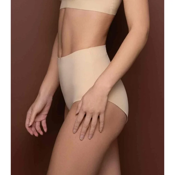 Culotte taille midi invisible