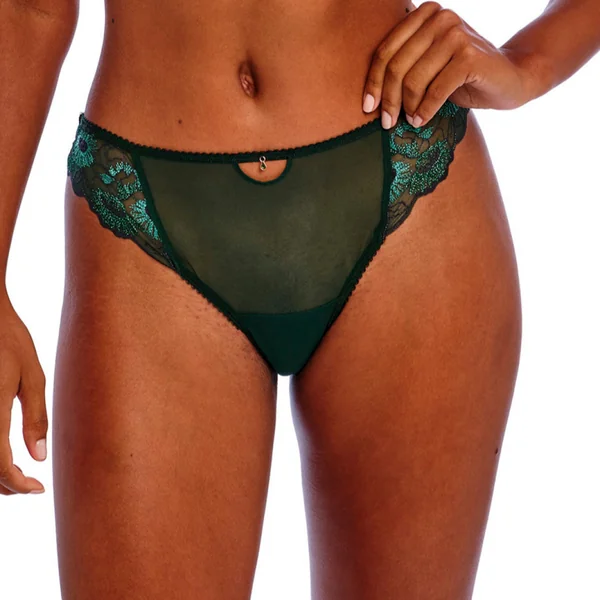 Culotte vert émeraude Freya