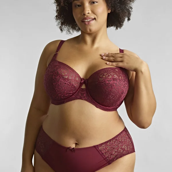 Culotte échancrée - Cherry red rouge Sculptresse