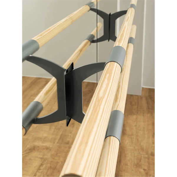 Danse classique Dinamica Ballet - Set de 3 miroirs muraux + barre double 3M