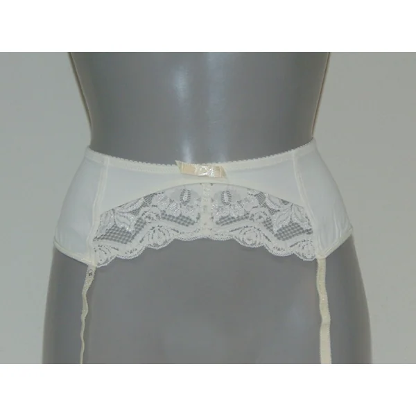 DDO Special Basic blanc jarretelles garter belt