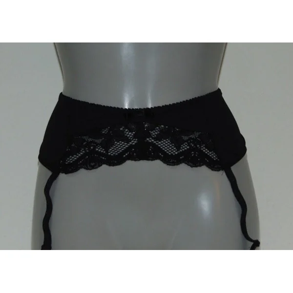 DDO Special Basic noir jarretelles garter belt