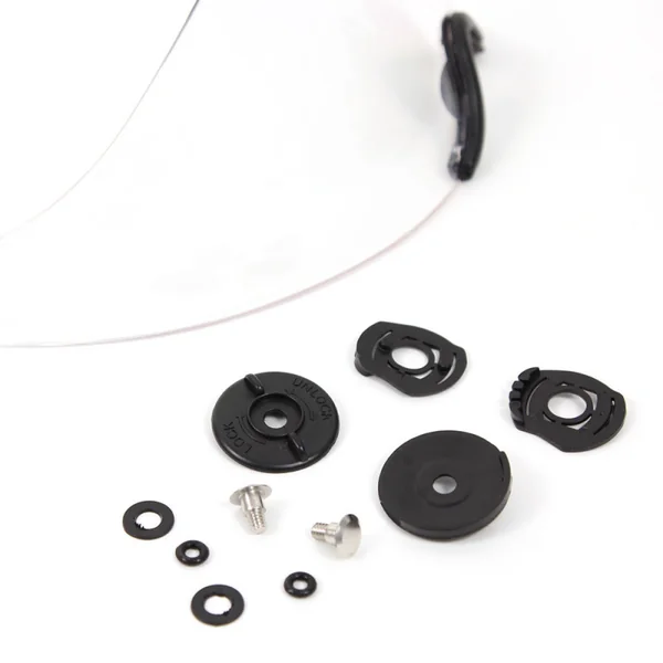 DEMI VISIERE TRANSPARENTE POUR CASQUE GATH CONVERTIBLE OU GEDI
