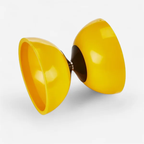 Diabolo Big + baguettes en bois + livret - jaune