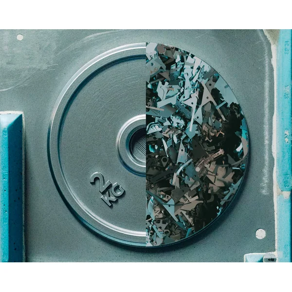 Disque musculation 0,5kg 28mm, disque de fonte à 80 % recyclée
