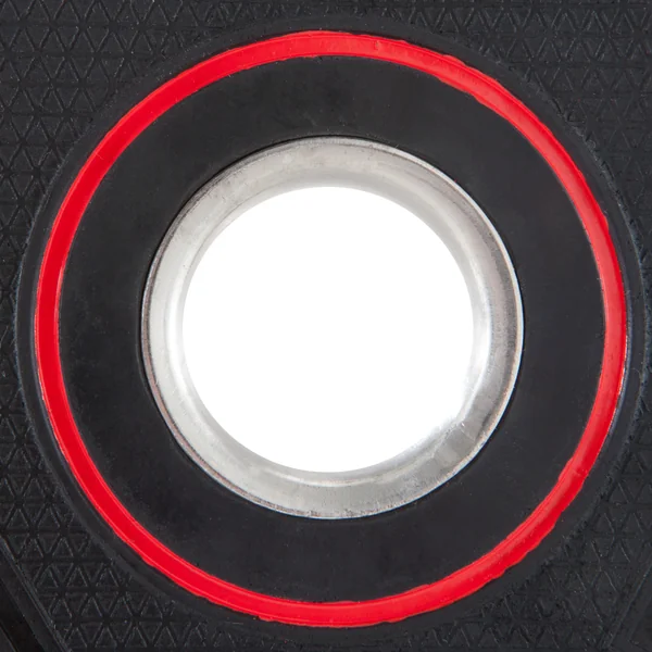 Disque musculation en caoutchouc 2,5kg 28mm, composé à 80 % de fonte recyclée