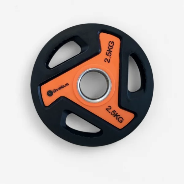 Disque olympique poignées 50 Mm 2,5 Kg Sveltus