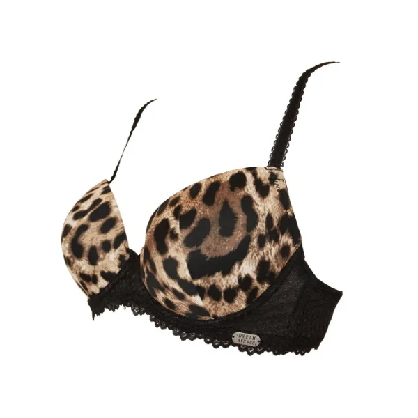 Dream Avenue Broadway marron/print soutien-gorge rembourré