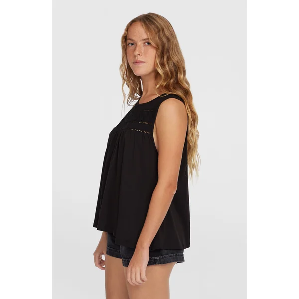 Débardeur à broderie Essentials Tokeena | Black Out