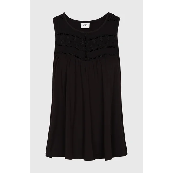 Débardeur à broderie Essentials Tokeena | Black Out