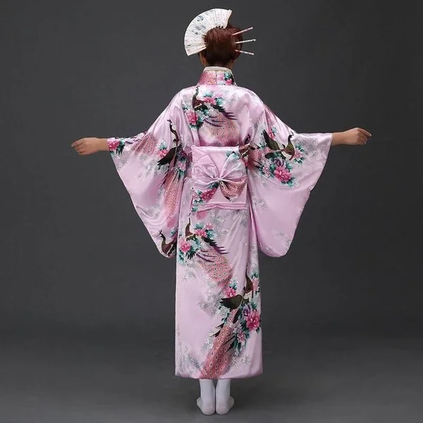 Déguisement Kimono Japonais Femme