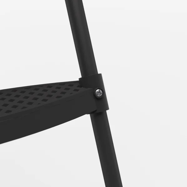Echelle 3 marches trampolines 365, 420 et 520, noir