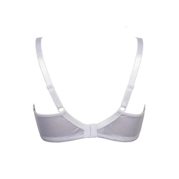 Elbrina Valerie blanc soutien-gorge sans armatures en dentelle