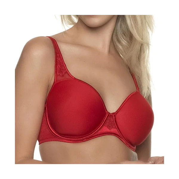 Elbrina Valerie rouge soutien-gorge rembourré