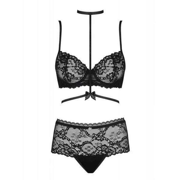 Ensemble 2 pièces - Soutien-gorge corbeille et shorty