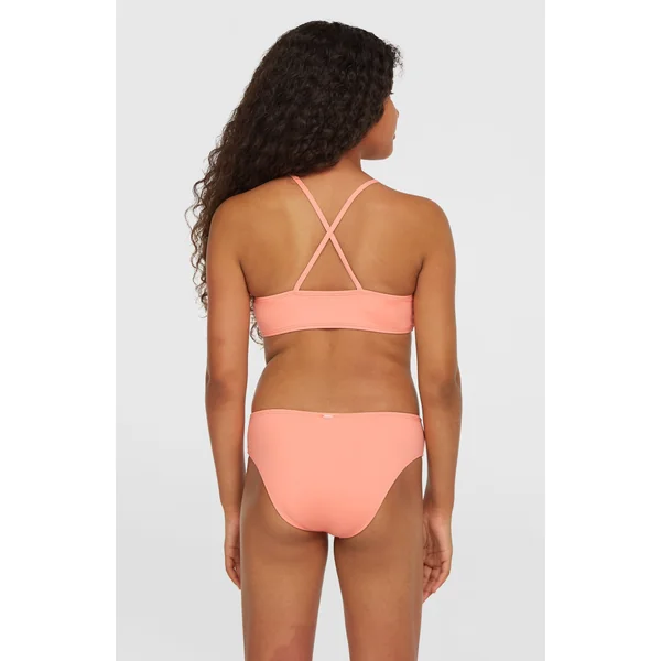 Ensemble de bikinis brassière Essentials | Coral Pink