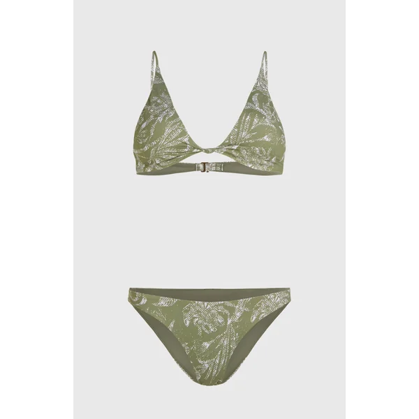 Ensemble de bikinis Pismo Flamenco | Green Textured Jungle