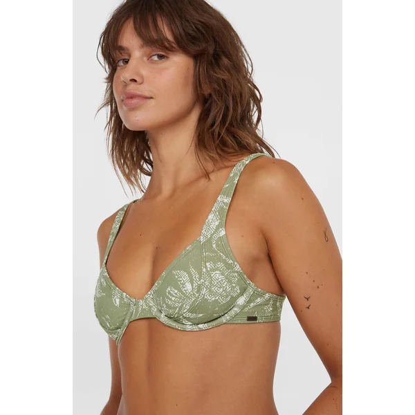 Ensemble de bikinis Saltwater Elsie Rita | Green Textured Jungle