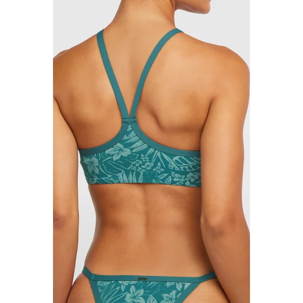 Ensemble de bikinis à col haut | Green Island Sky