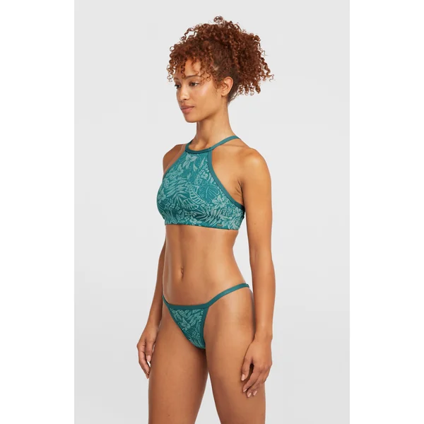 Ensemble de bikinis à col haut | Green Island Sky