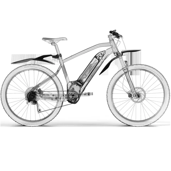ENSEMBLE KIT GARDE-BOUE VÉLO VTT AVANT-ARRIÈRE RIGIDE V3 NOIR 26" - 27,5" - 29"