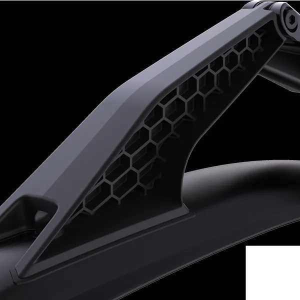 ENSEMBLE KIT GARDE-BOUE VÉLO VTT AVANT-ARRIÈRE RIGIDE V3 NOIR 26" - 27,5" - 29"