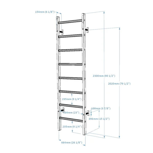 Espalier gymnastique Benchk - 200B