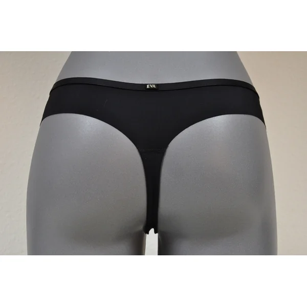 Eva Border noir culotte string