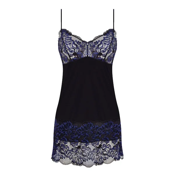 Fantasy Lingerie Emmaline noir/bleu nuisette