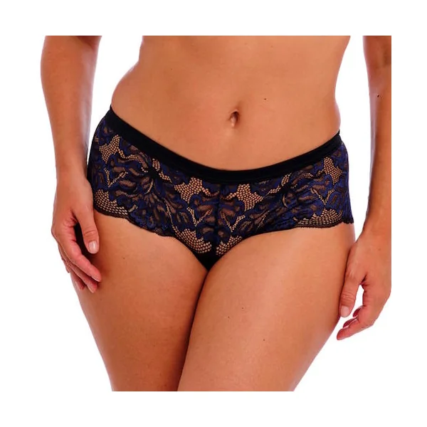 Fantasy Lingerie Emmaline noir/bleu shortie