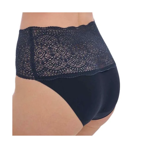 Fantasy Lingerie Lace Ease bleu marine slip