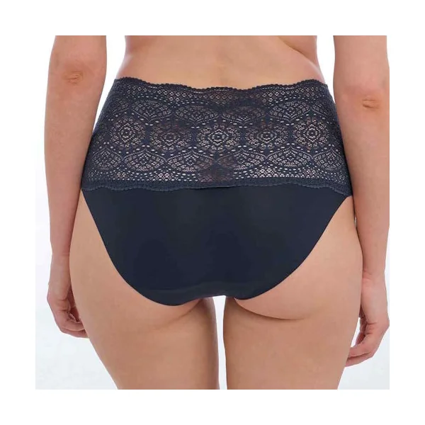 Fantasy Lingerie Lace Ease bleu marine slip