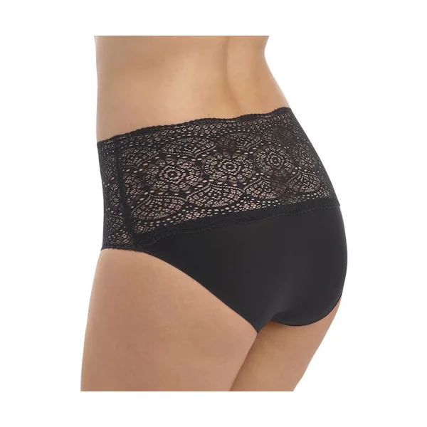 Fantasy Lingerie Lace Ease noir slip