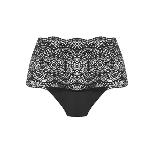 Fantasy Lingerie Lace Ease noir slip