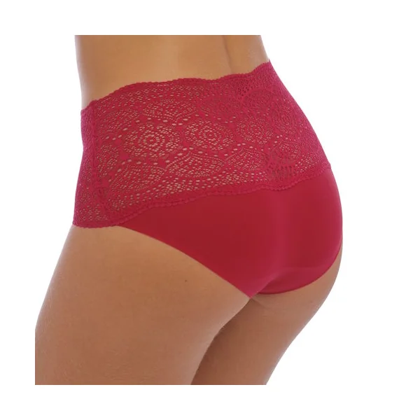 Fantasy Lingerie Lace Ease rouge slip