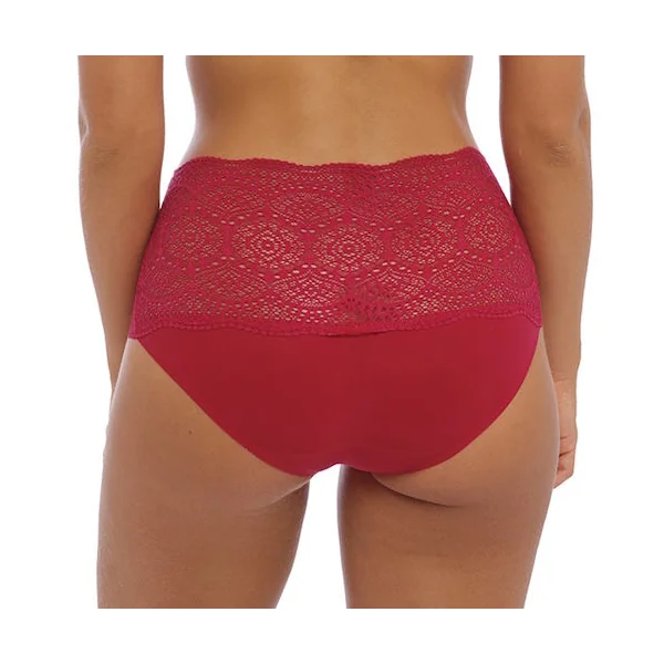 Fantasy Lingerie Lace Ease rouge slip
