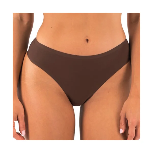 Fantasy Lingerie Smoothease marron culotte string