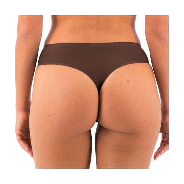 Fantasy Lingerie Smoothease marron culotte string
