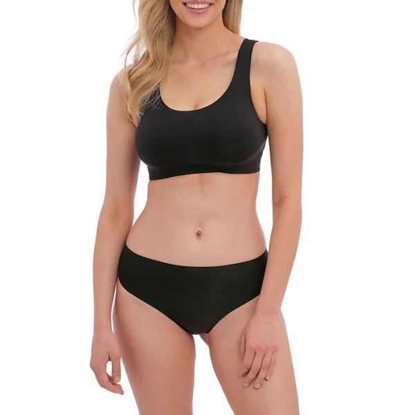 Fantasy Lingerie Smoothease noir culotte string
