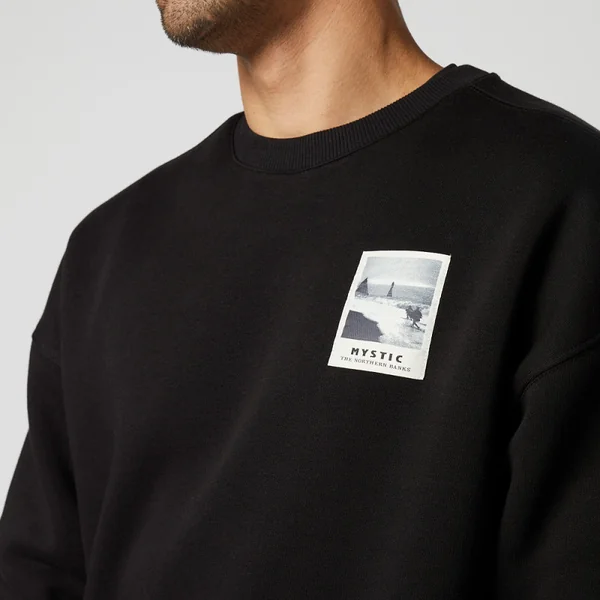 Fjord Crew Sweat - Black - S