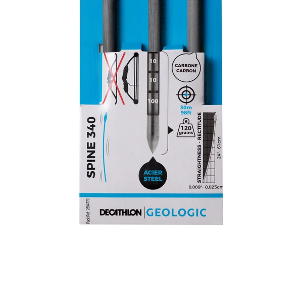FLECHES CLUB 500 CB X3 CARBONE ARC A POULIES