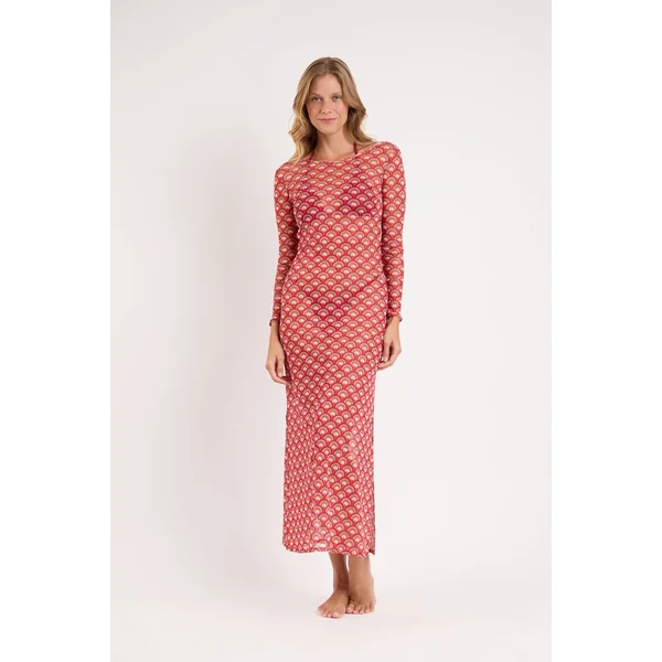 Floral-Scales Dress Lucy