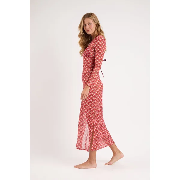 Floral-Scales Dress Lucy