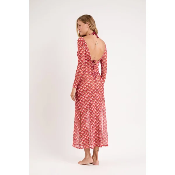 Floral-Scales Dress Lucy