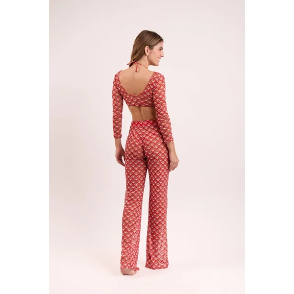 Floral-Scales Top Harper