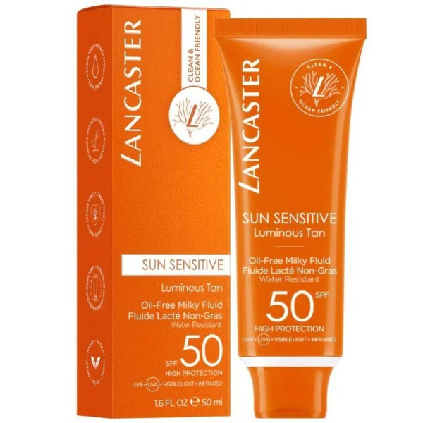 Fluide Lacté Non Gras Visage Spf 50 - Sun Sensitive