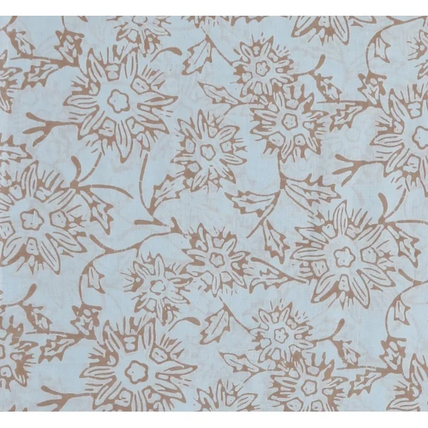 Foulard Anse bleu et beige