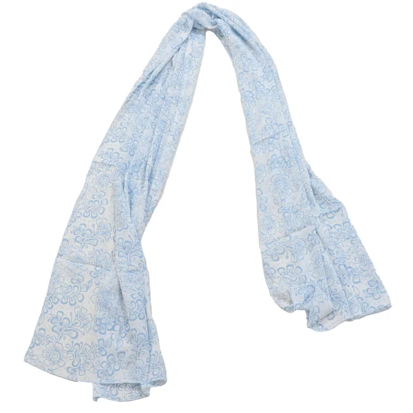 Foulard Attia bleu et blanc